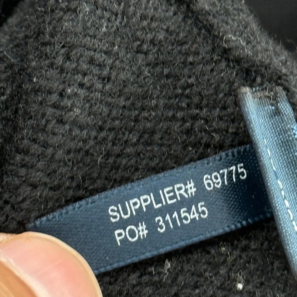 Polo Ralph Lauren Mens Black 100% Lambswool V-Neck Sweater XXL 69775‎